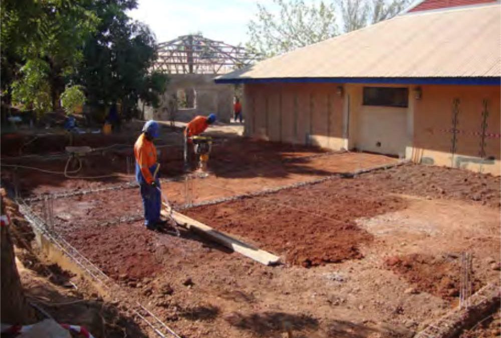 Construction de l’extension de la clinique de SEMOS et du bâtiment central à SADIOLA